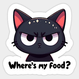 Where's my food? Sticker